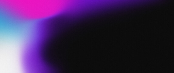 Red Blue Violet  light glowing grainy gradient, dark background noisy texture abstract banner header cover design