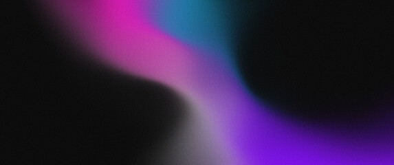 Red Blue Violet  light glowing grainy gradient, dark background noisy texture abstract banner header cover design