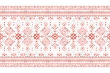 Geometric ethnic oriental pattern vector illustration	,lace pattern 