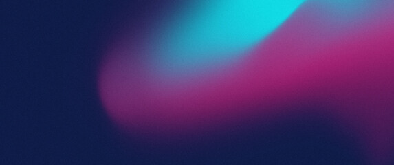 Red Blue light glowing grainy gradient, dark background noisy texture abstract banner header cover design