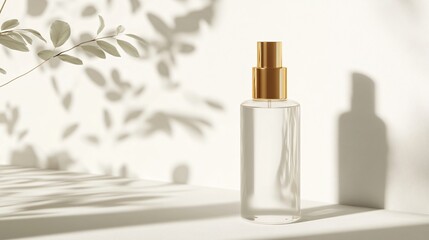 Blank cosmetic product mockup for graphic design and promotional use