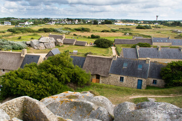 the picturesque village of Menehan, Bretagne, France