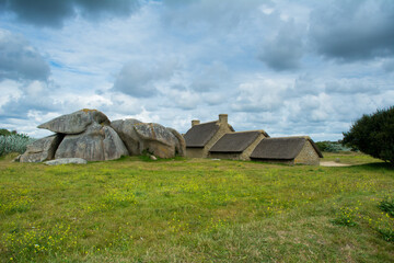 the picturesque village of Menehan, Bretagne, France