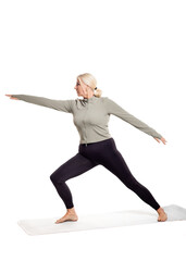 Woman Practicing Yoga: Flexibility and Balance for an Active Lifestyle