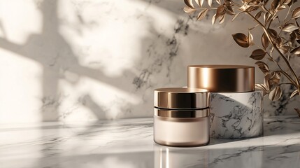 Blank cosmetic product mockup for graphic design and promotional use