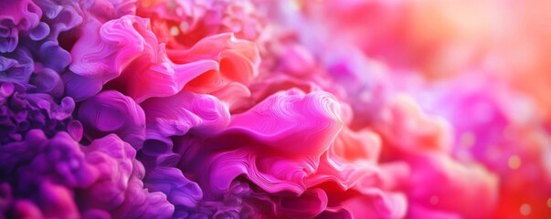 Fototapeta premium Vibrant and colorful abstract texture with organic shapes, ideal for backgrounds or artistic projects.