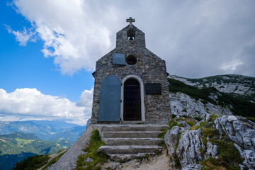 Chapel on Molička planina in Slovenia