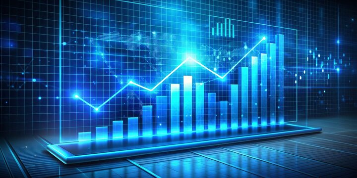 Global Growth on a Digital Platform, Digital Growth, Data Visualization, Global Trends - Powered by Adobe