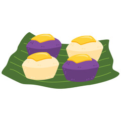 filipino ube buchi sweet purple yam ube