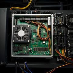 Bitcoin and cryptocurrency miner a minin