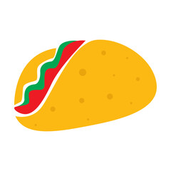 Mexican Taco Icon