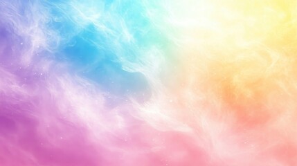 Vibrant Abstract Gradient Background with Soft Pastel Colors and Dreamy Light Effects