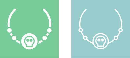 Leaves Wreath Vector Icon