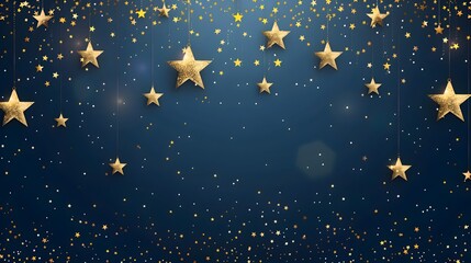 Fototapeta premium Light abstract glowing bokeh light. Shining star, sun particles and sparks with lens flare effect on black background. Sparkling magical dust particles. Christmas concept.