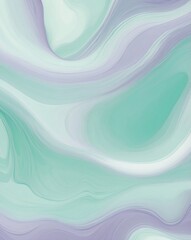 Subtle mint green to lavender abstract pattern