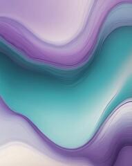 Fototapeta premium Subtle pastel transition of teal and violet