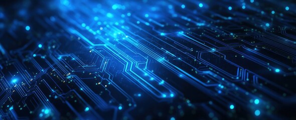 Abstract Circuitry: A Futuristic Vision