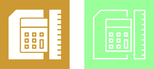 Checked Bar Graph Vector Icon