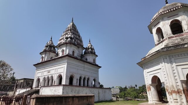 The Shiva Linga at the Shiva temple, Rajshahi Division, Puthia, Bangladesh