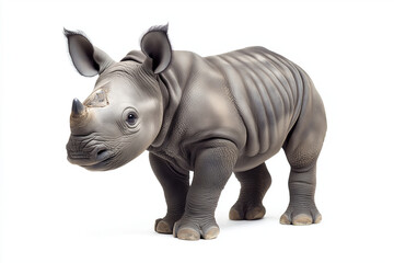 Obraz premium Cute Baby Rhino