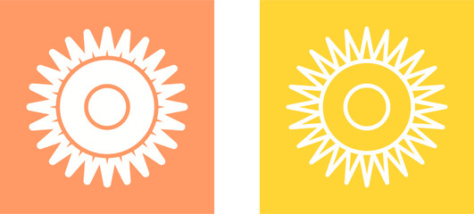 Optical Radiation Vector Icon