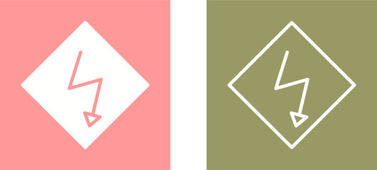 High Voltage Vector Icon