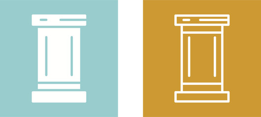 Pillar Vector Icon