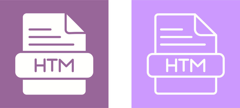 HTM Vector Icon