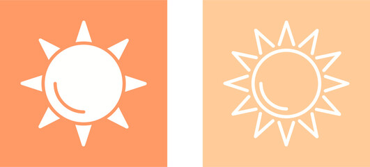 Sun I Vector Icon