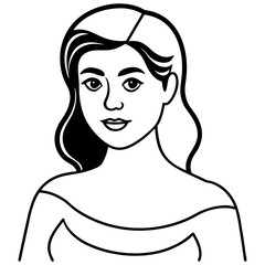 Woman outline