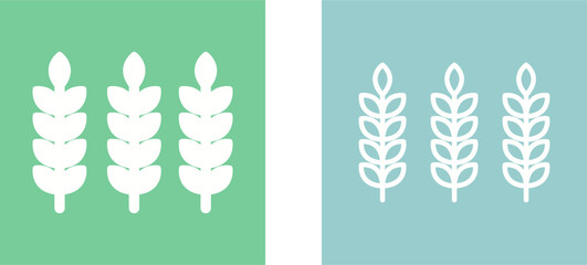 Wheat Vector Icon