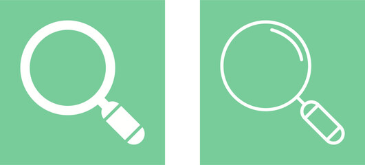 Magnifying Glass Vector Icon