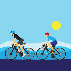 Obraz premium cycling.eps