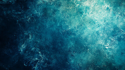 Textured abstract background in blue and teal colors with subtle patterns and hues
