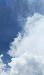 blue sky with clouds