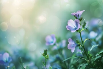 Beautiful Light Blue Shade Flowers.Floral Nature Background with Copy Space.,,,,,,,,,,,,,