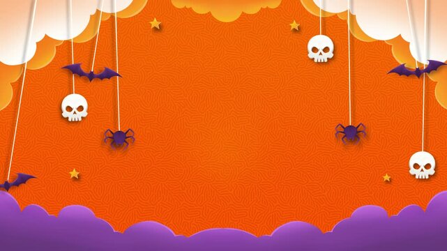 halloween animation background 