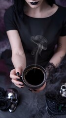 Gothic theme coffee