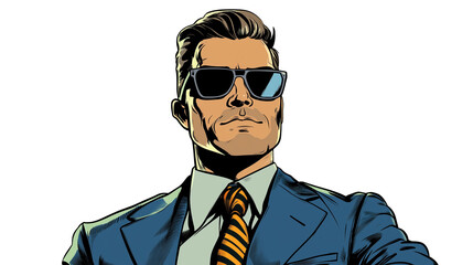 "Cool Man in a Suit"