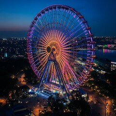 Ferris wheel in Japan