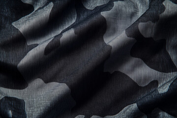 black and gray multicam camouflage