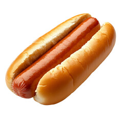 A classic hot dog served in a soft, toasted bun with a juicy sausage in the center. Ideal for picnics and barbecues, it's a popular fast-food choice