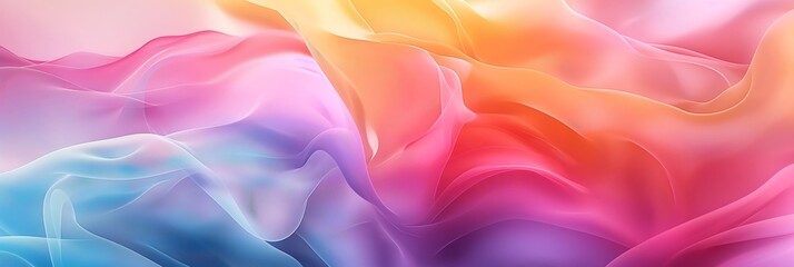 Obraz premium An artistic, shiny swirl with a flowing gradient in abstract background texture.