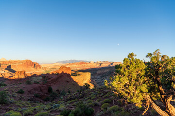 Capitol Reef National  Park, sunset