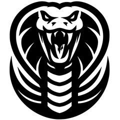 Cobra snake silhouette