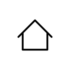 home icon symbol vector template