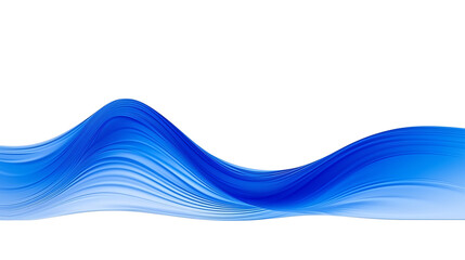 Abstract blue wave design, ideal for modern backgrounds, digital art, and creative projects looking for a touch of elegance.