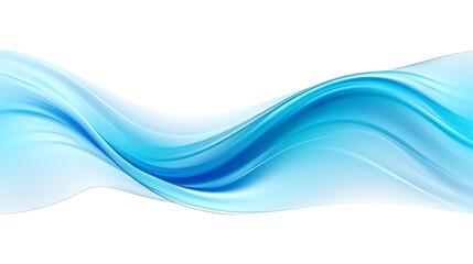 A smooth wave of blue tones flowing gracefully, perfect for backgrounds and digital designs, conveying tranquility and elegance.