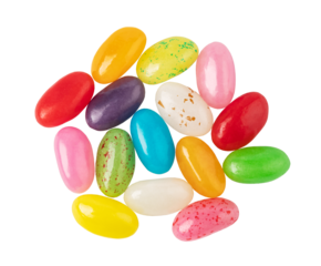 colorful fruit hard candy isolated. png file