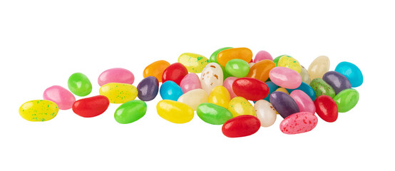 colorful fruit hard candy isolated. png file